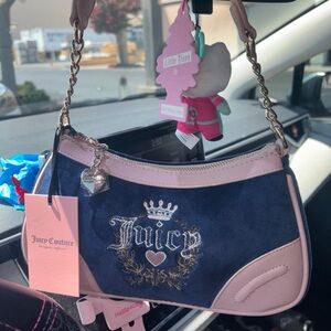 Juicy couture Heritage Shoulder Bag regal blue